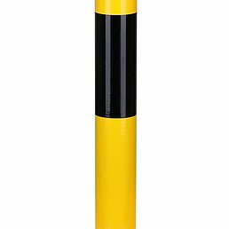 Barrier post, eyelets, galvanized, powder-coated
