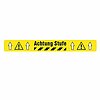 Bedrucktes Markierband ( Achtung Stufe, gelb, 75mm, 5m, PVC )