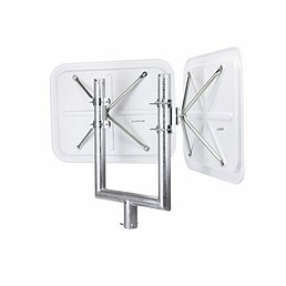 Bras de fourche pour poteau tubulaire Ø76