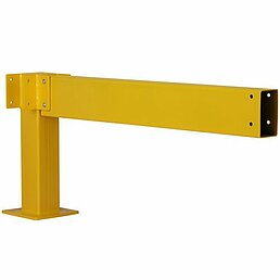 Add-on kit safety railing, powder-coated