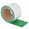 Stain-resistant floor marking ( green, 75mm, 15m, permanent, PET )