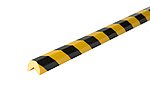 WPP005 (Corner protection profile Type AA yellow-black), EAN 0, Front view