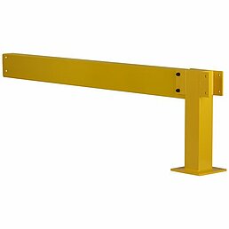 Add-on kit safety railing, powder-coated