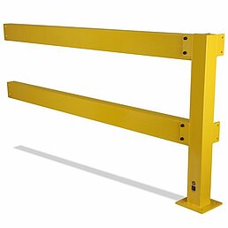 Add-on kit safety railing, powder-coated