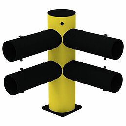HOTEL corner post 90°