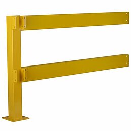 Add-on kit safety railing, powder-coated