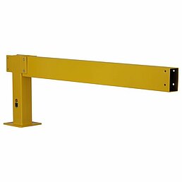 Add-on kit safety railing, powder-coated