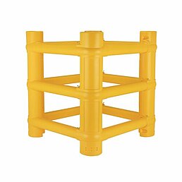 Modularer Absperrpfostenschutz