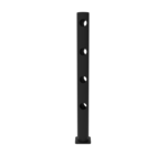 DFFS-M-4W45  (d-flexx DELTA 4 Eckpfosten 45º Ø 110 x 1200 mm), EAN 4250912397590, Front view