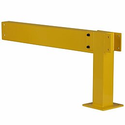 Add-on kit safety railing, powder-coated