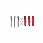 ancrages de fixation pour ralentisseurs, lot de 3 pièces