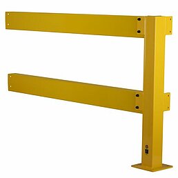 Add-on kit safety railing, powder-coated