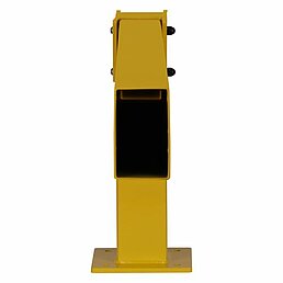 Add-on kit safety railing, powder-coated