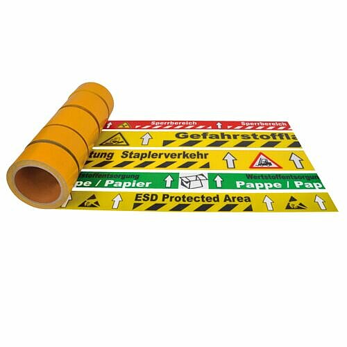 Bedrucktes Markierband, PET