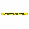 Bedrucktes Markierband ( Achtung Staplerverkehr, gelb, 50mm, 60cm, PVC )