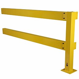 Add-on kit safety railing, powder-coated