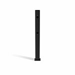 barrière d'arrêt d-flexx Juliet avec poteau central Ø 110 x 1200 mm