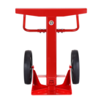 DVS2  (Telescopic trailer stand in RAL 3020 – traffic red), EAN 4250912310223, Front view