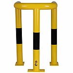 40-40 (3-leg hoop protection guard ( yellow, Ø76mm, 800x500mm )), EAN 4250912314085