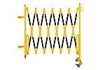 KIT 70-105 (Barrière extensible jaune-noir 3600mm 70x70 kit), EAN 4250912308510, Front view