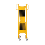 70-30R  (Barrière extensible jaune-noir 3600mm avec rouleau), EAN 4250912303720, Front view