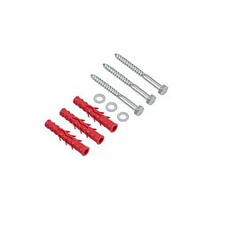ancrages de fixation pour ralentisseurs, lot de 3 pièces
