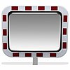 Inox miroir Helsinki 60x40m ( Miroir inox Helsinki 60x40 cm )