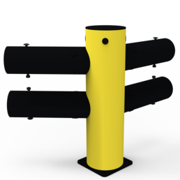 DFVBD-M-W45 / 45° rear left view 