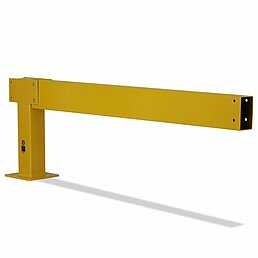 Add-on kit safety railing, powder-coated