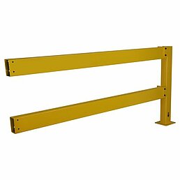 Add-on kit safety railing, powder-coated