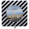 ED-F 60 (Acrylic mirror Bordeaux Ø60cm), EAN 4250912310131, Front view