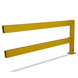 Add-on kit safety railing, powder-coated