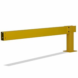 Add-on kit safety railing, powder-coated