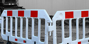Mobile Absperrungen