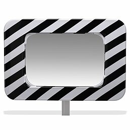 Acrylic mirror Bordeaux