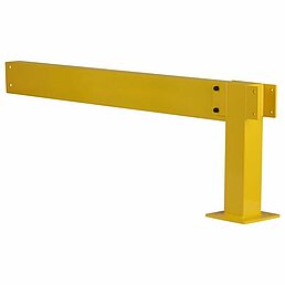 Add-on kit safety railing, powder-coated