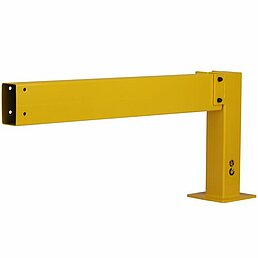 Add-on kit safety railing, powder-coated