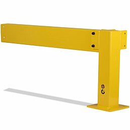 Add-on kit safety railing, powder-coated