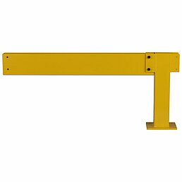 Add-on kit safety railing, powder-coated