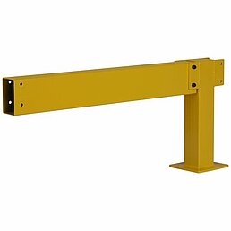 Add-on kit safety railing, powder-coated