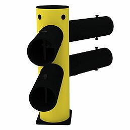 HOTEL corner post 45°