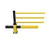 DFVB+MS-M (ECHO extension set: middle post, beam set), EAN 4250912312715, Front view