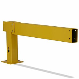 Add-on kit safety railing, powder-coated