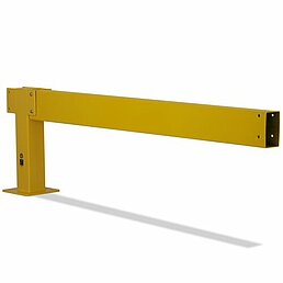 Add-on kit safety railing, powder-coated