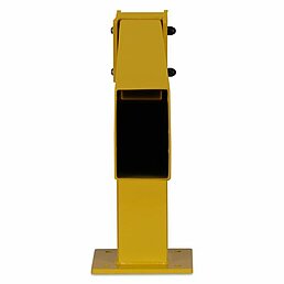 Add-on kit safety railing, powder-coated