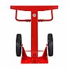Telescopic trailer stand in RAL1023-traffic yellow ( Telescopic trailer stand in RAL 3020 – traffic red )