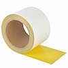 Stain-resistant floor marking ( yellow, 75mm, 15m, permanent, PET )