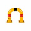 Solid plastic impact protection barrier ( 350x375mm )
