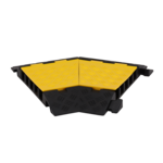 200D5K45R  (Cable protector with cover 45° right , 5 passages), EAN 4250912312395, Front view
