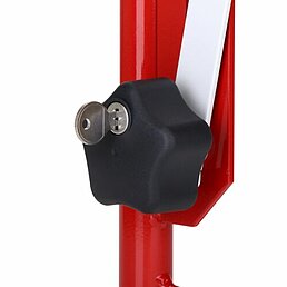 Acrylic mirror Everest Ø60cm Blue-line